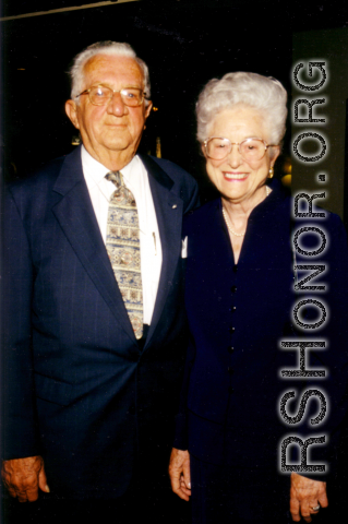Douglas and Kitty Runk in later years.