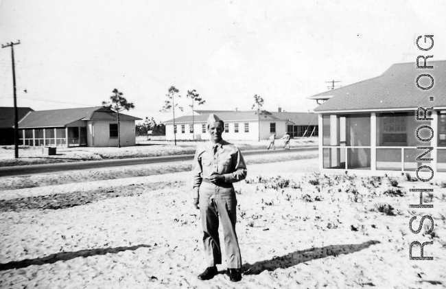 Thomas Grady while in training at Miami Beach, Florida. May 14, 1942.