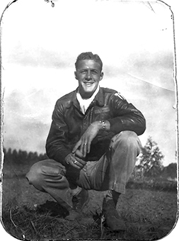 James Vaughn in China during WWII.