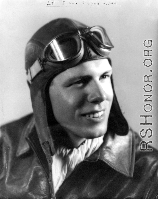 1st Lt. Irving Woodrow Degon died on January 20, 1944. He was born May 15, 1916.