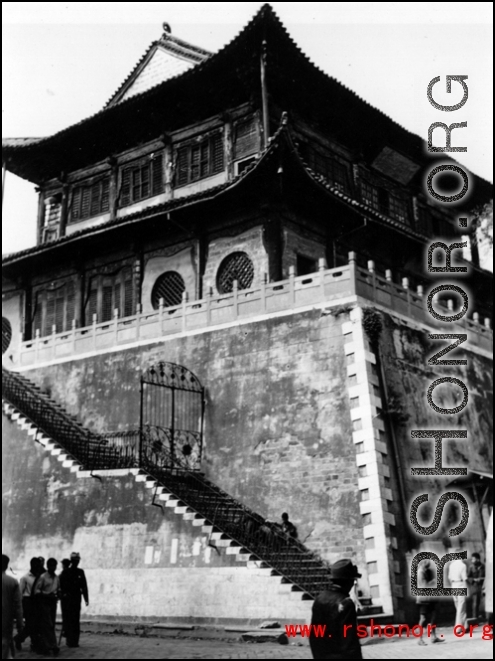 A prominent building in Kunming during WWII.