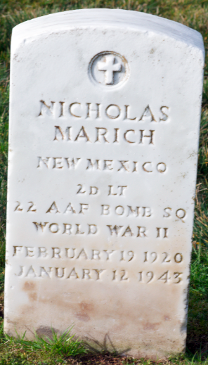 Nicholas Marich tombstone