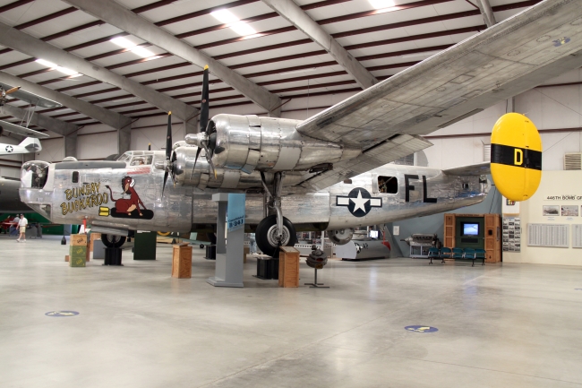 B-24 #44-44175 at Pima Air and Space Museum today.