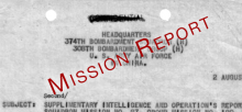 Mission Report for Group Mission No. 180 
