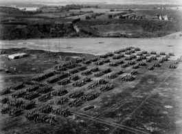 10CU Burma Road (Res).  A field of Chinese soldiers standing in ranks.