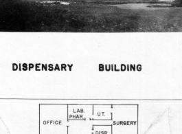 Layout of dispensary building. Probably Guilin in Guangxi province, China.