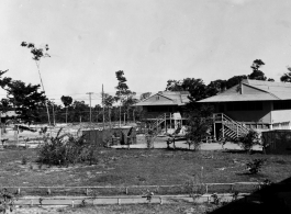 Buildings at Georgetown, British Guiana, during WWII.