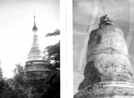 Pagoda along the Burma road on the way to China during WWII.