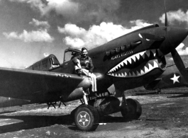 P-40 "Idiots Delight" in the CBI during WWII.