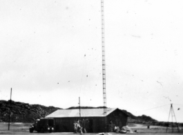 AACS transmitter on Ascension Island during WWII.