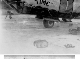 B-24 "Hump Time" at Rupsi Air Base during WWII. 308th Bombardment Group, 14th Air Force.