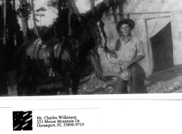 "Dusty & remount troop horse." In the CBI during WWII.  Photo from Charles Wilkinson.