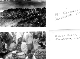 Scenes in Darjeeling, 1945.