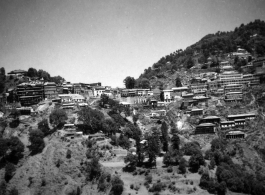 Mussoorie, India, in the mountains. Images provided to Ex-CBI Roundup by "P. Noel" showing local people and scenes around Mussoorie, India.    In the CBI during WWII. 
