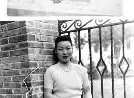 A woman (likely a prostitute) in India (or Burma), and a woman (apparently named Rosa Lung) in China. During WWII.