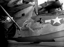 A PBY named 'Water Gypsy' in the CBI.