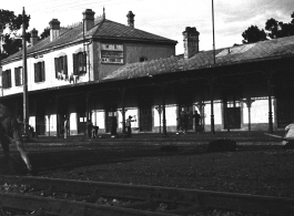 Kunming railway station during WWII. Elevation 1896 meters.