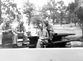2005th Ordnance men in training in Mississippi, on a picnic, and the town of Jackson, Mississippi. June 1943.