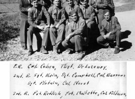 16th Combat Camera Unit group photo, taken in Kunming, China, during WWII.