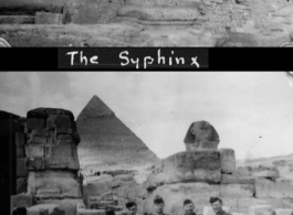 The Sphinx in Egypt.   Kaminski, Gross, MacMillen, Kehr, and Demsey.