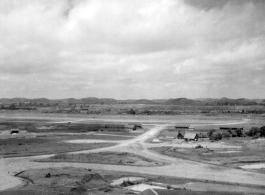 An American air base during WWII, most likely the Laohuangping base in Guizhou province.