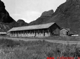 Barracks used by the 14th Air Force personnel based at (Guilin) Kweilin Air Base in China during WWII.