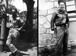 Jay Rosencrantz poses in Yunnan during WWII.