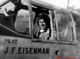 Jerome F. Eisenman (23rd Fighter Group, 76th Fighter Squadron).