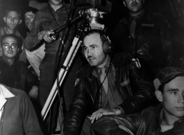 Camera Crew Of The 16Th Combat Camera Unit That Photographed Paulette Goddard'S Personal Appearance At A Base In China On 1 March 1944. 