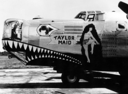 B-24 "Taylor Maid" in the CBI during WWII.