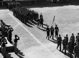 A ceremonial march in the CBI during WWII.