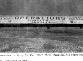 Operations building for 1305th AAFBU ICD-ATC during WWII.  Photo form Bob Hilbert.
