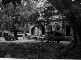 Imperial Bank At Dibrugarh during WWII.  Photo from Owen. L. Rouse.