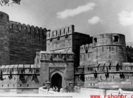 Fortress in India, during WWII.  Photo from Stu Burdick.