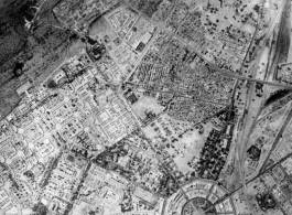 Aerial view of New Delhi in WWII.   Photo from Robert D. Lichty.