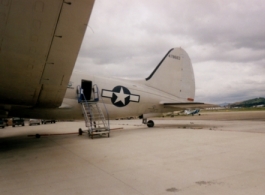 Images provided by Wallace J. Brown of the C-46 "China Doll" under restoration.