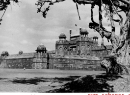 A fortress in India during WWII.  Photo from Robert D. Lichty.