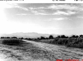 Countryside near A-5 base in Sichuan, during WWII, fall of 1944.  Photo from C. M. Miller.