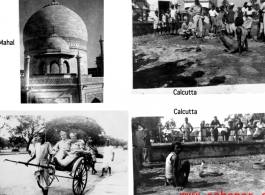 Scenes around India during WWII.