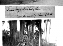 Chinese civilians near Kunming, 1945.