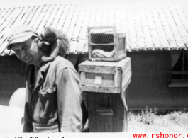 "Monkey biting Colburn's ear." In Yunnan province, China, during WWII.