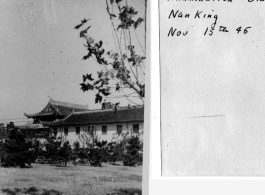 Nanjing University, November 16th, 1945.