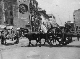 Calcutta, India, during WWII.