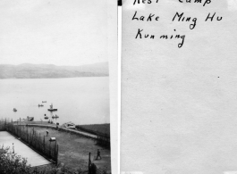 Camp Schiel Rest Camp near Kunming, in Yunnan province, China, during WWII.