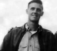 1st Lt. Folke Leon Johnson, A.S.N. 0-799026. Lt. Johnson was on a 308th Bombardment Group B-24 (listed as "Old Acquaintance", #44-40826).