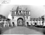 A fancy guarded building and courtyard in India during WWII.  Images provided by Emery and Beth Vrana.