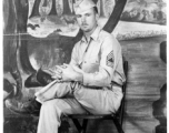 Elmer Bukey was a member of the 396th Air Service Squadron, 12th Air Service Group, in the CBI during WWII, and spent much time in southwestern China, including very nervous and difficult days during the retreat in front of the Japanese Ichigo campaign during summer and fall of 1944.  Above is a photo of Elmer Bukey taken in Calcutta, India, in early 1944.