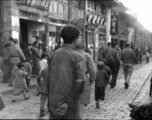 Street scene in a town in SW China during WWII.