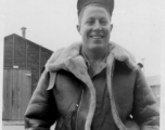Flyer Bob Grace at training stateside during WWII.