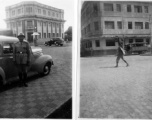 Views in Brazil during a stop over on the crew's circuitous trip to the CBI during WWII.